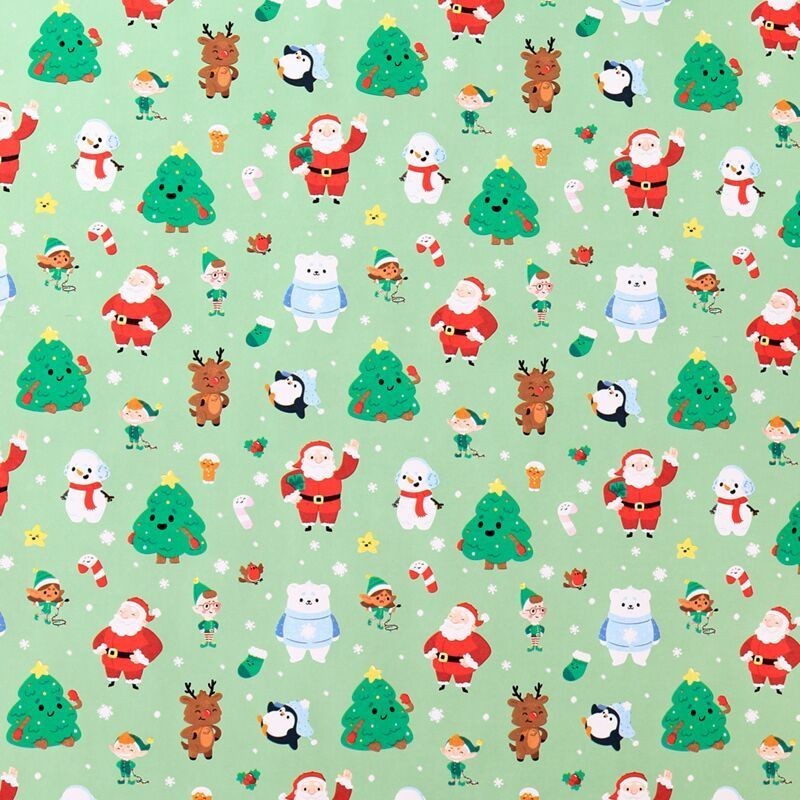 Geschenkpapier Weihnachten Jingle Bunch