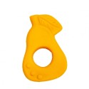 Beissring & Greifling Birne in gelb aus Naturkautschuk von Lanco Toys