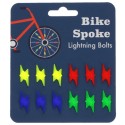 Velospeichen Clips Blitze