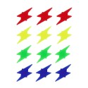 Velospeichen Clips Blitze