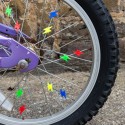 Velospeichen Clips Blitze