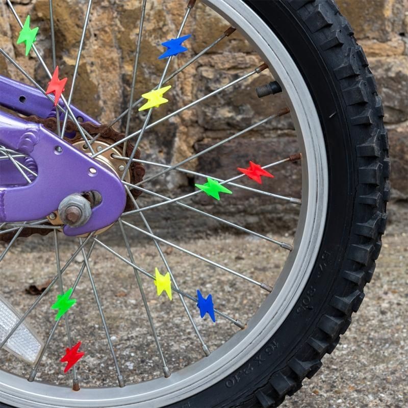 Velospeichen Clips Blitze