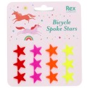 Velospeichen Clips Sterne
