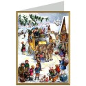 Adventskalender Kutsche Mini