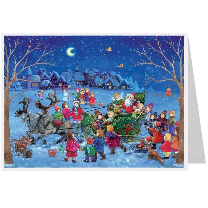 Adventskalender Schlittenfahrt Mini