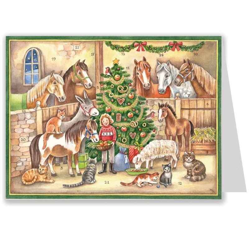 Adventskalender Im Stall Mini