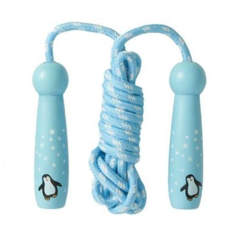 Springseil Twiddler mit bemalten Holzgriffen