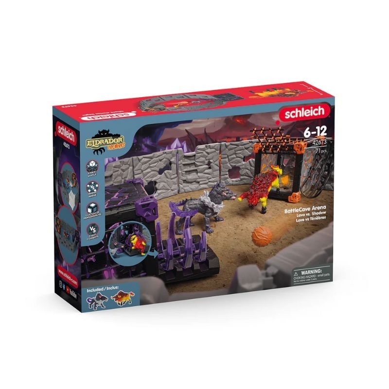 Schleich Eldrador BattleCave Arena Lava vs. Schatten