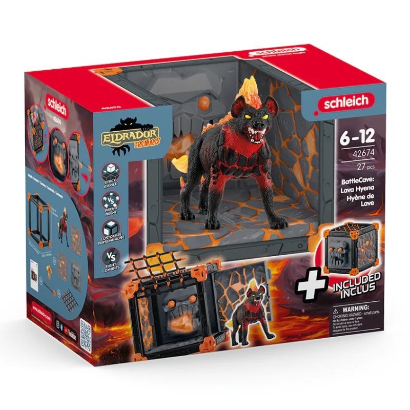 Schleich Eldrador BattleCave Lavahyäne
