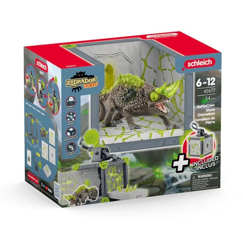 Schleich Eldrador BattleCave Steinchamäleons