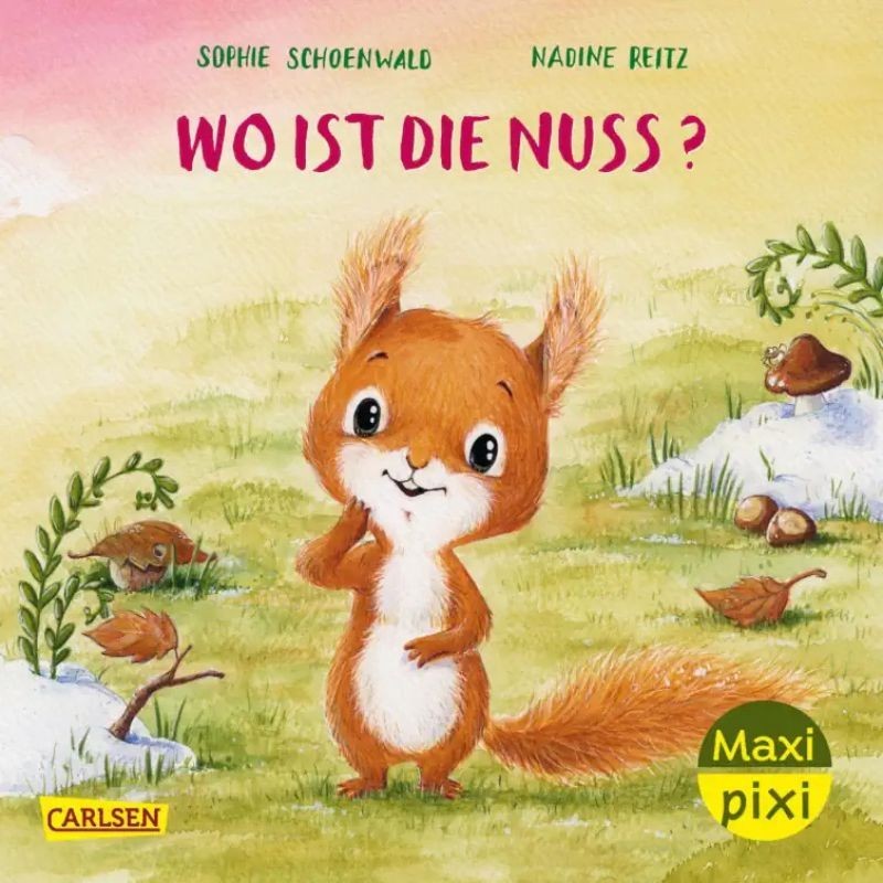 Wo ist die Nuss? Maxi Pixi