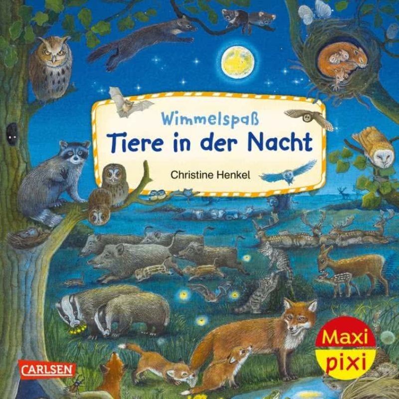 Wimmelspass Tiere in der Nacht Maxi Pixi