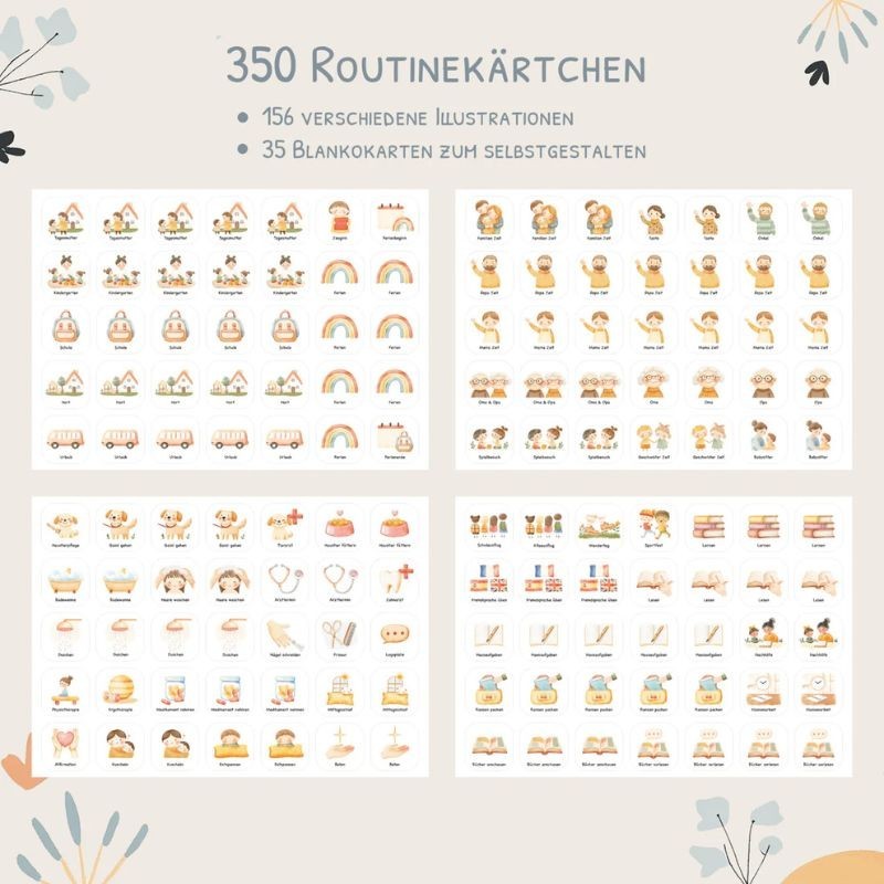 Wochenplaner Set Einhorn