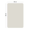 Magnettafel Rechteck beige grau klein