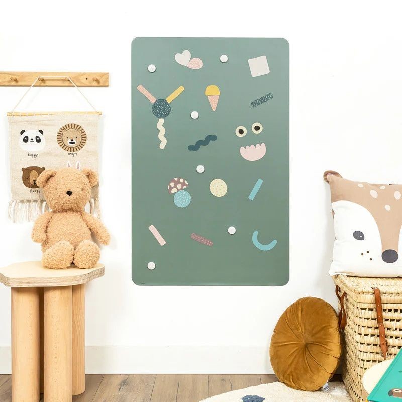 Magnettafel Rechteck smaragdgrün klein
