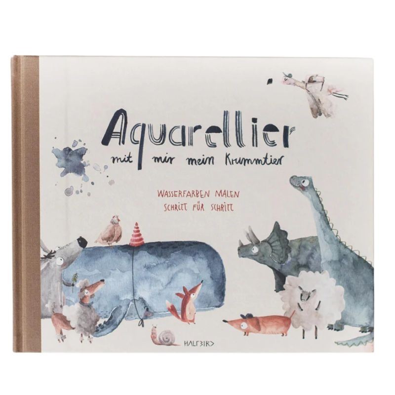 Aquarellier mit mir mein Krummtier