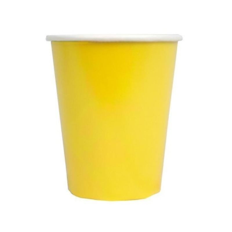 Pappbecher Brights in 4 Farben