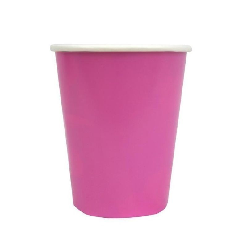 Pappbecher Brights in 4 Farben