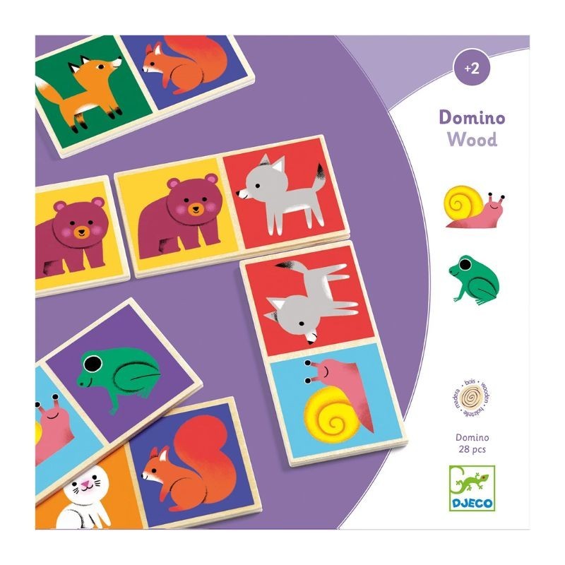 Domino Wood Waldtiere von Djeco