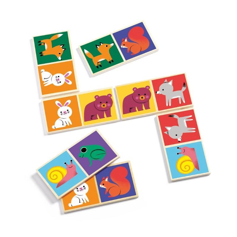 Domino Wood Waldtiere von Djeco