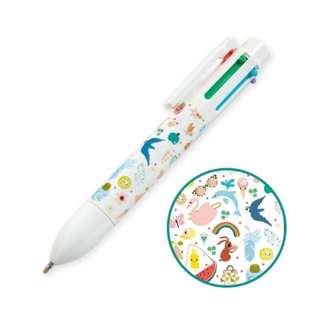 Djeco Regenbogenstift Tinou mit 6 Farben