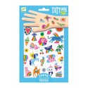 Djeco Kindertattoo Set Regenbogen