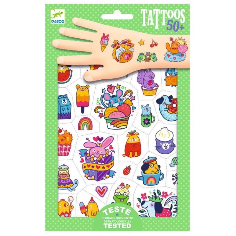 Djeco Kindertattoo Set Sweet Mimi