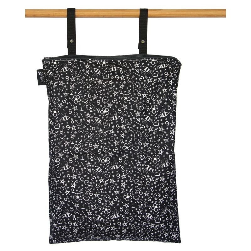 Wetbag Kreidetafel XL schwarz weiss