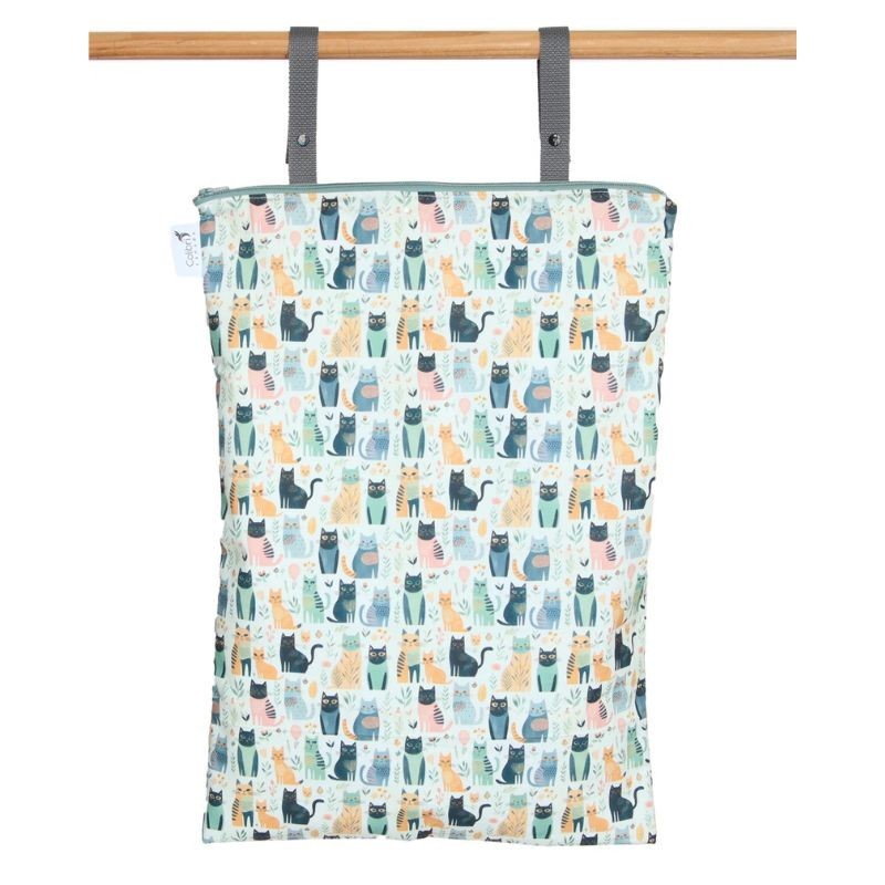 Wetbag Katzen XL bunt