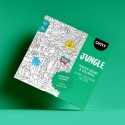 Omy Poster Dschungel zum Ausmalen