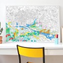 Omy Poster Dschungel zum Ausmalen