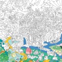 Omy Poster Dschungel zum Ausmalen
