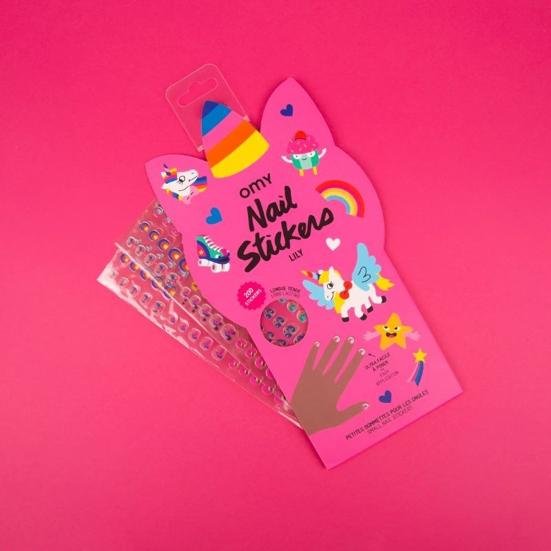 Nagelsticker Omy Einhorn Lily