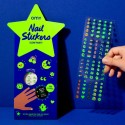 Nagelsticker Omy Glow Party