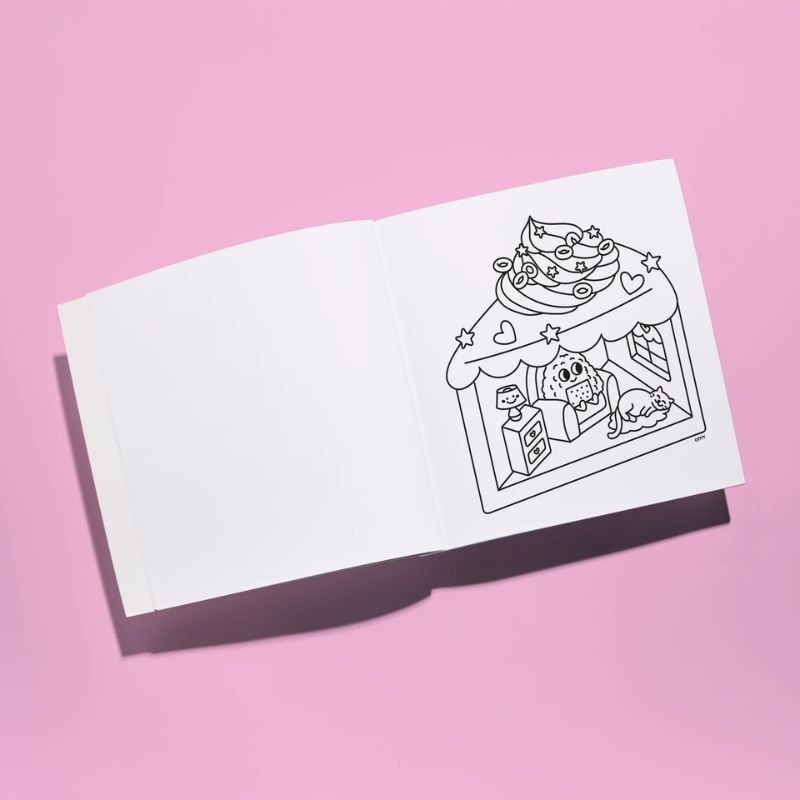 Malbuch Omy Cozy Art Kawaii