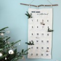 Adventskalender Wandteppich Lichtlein