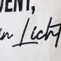 Adventskalender Wandteppich Lichtlein