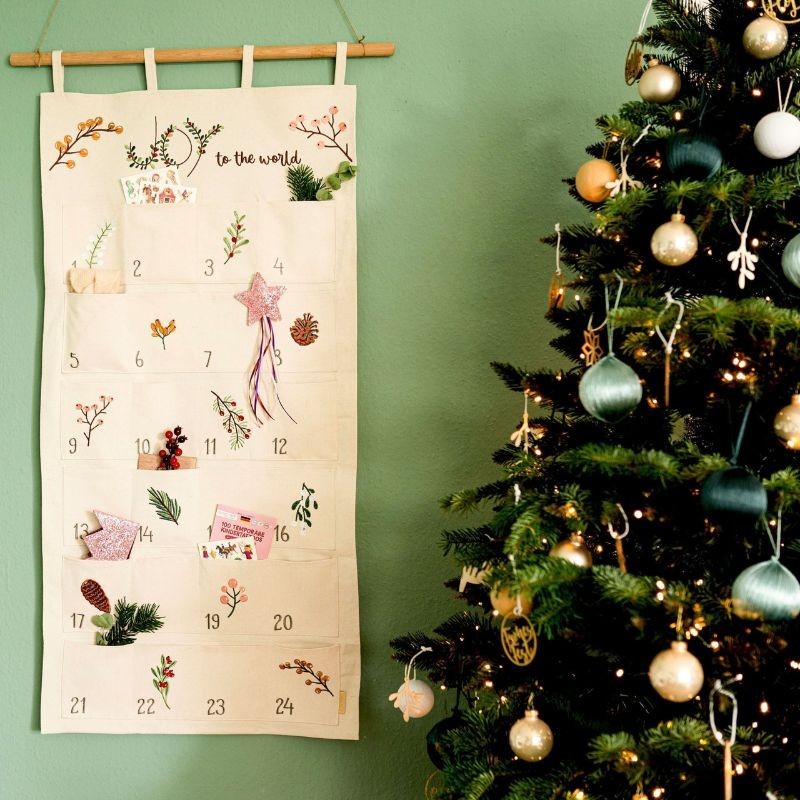 Adventskalender Wandteppich Joy