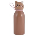 Thermosflasche Katze braun
