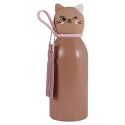 Thermosflasche Katze braun