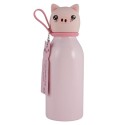 Thermosflasche Schwein rosa
