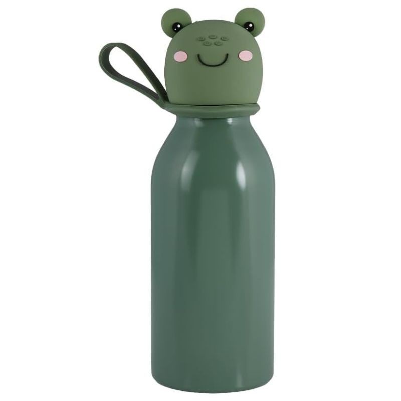 Thermosflasche Frosch grün
