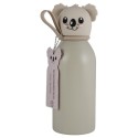Thermosflasche Koala grau