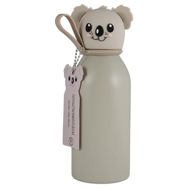 Thermosflasche Koala grau