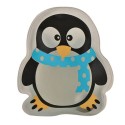 Handwärmer Pinguin mit Schal
