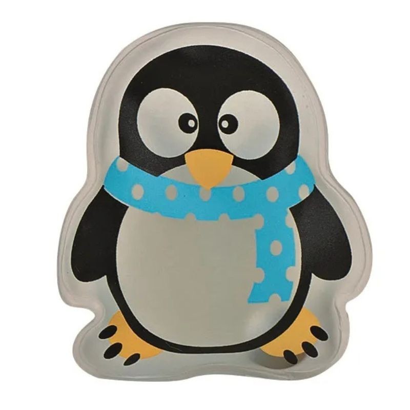Handwärmer Pinguin mit Schal