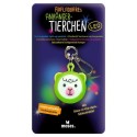 Aufladbares LED Anhänger Tierchen mit Karabiner vom moses Verlag