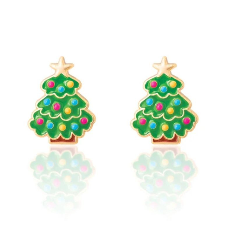 Ohrringe Ohrstecker Weihnachtsbaum