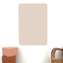 Magnettafel Rechteck beige rosa klein