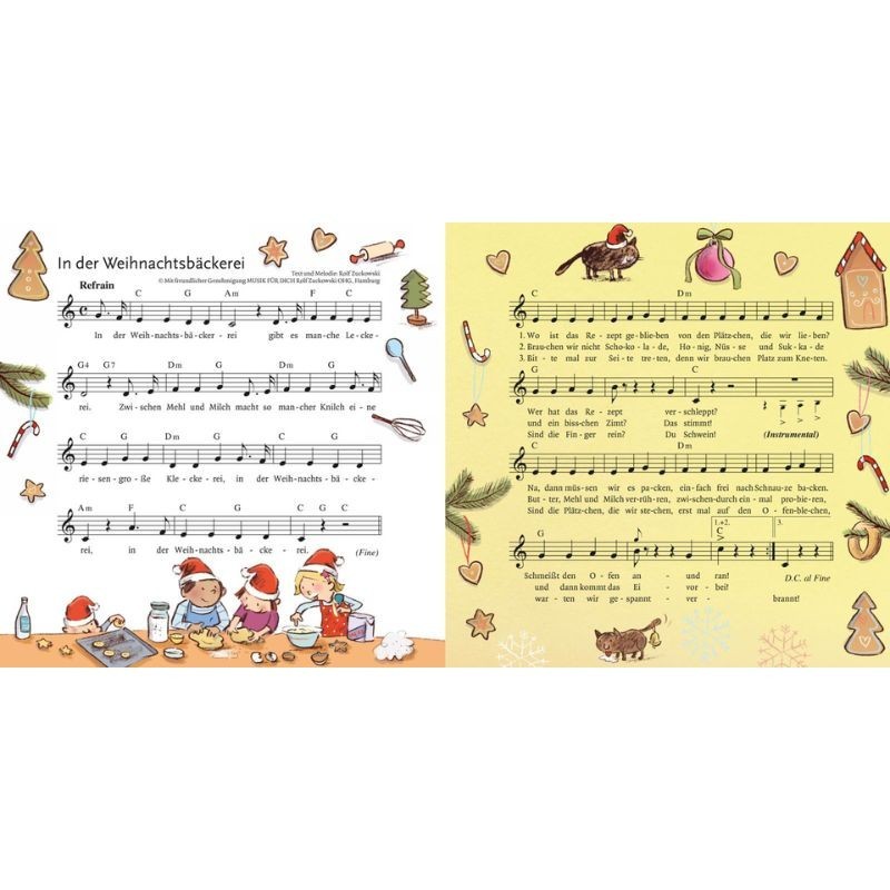 Meine ersten Kinderlieder zur Weihnachtszeit Maxi Pixi